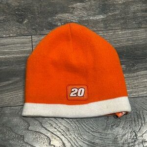 Nascar Tony Stewart #20 Home Depot Orange and White Beanie